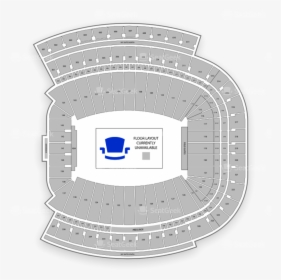 Seat Number Sanford Stadium Seating Chart, HD Png Download, Free Download