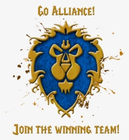 Wow Png Alliance - World Of Warcraft Alliance Logo Png, Transparent Png, Free Download
