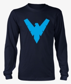 Popfunk Nightwing Logo T Shirt - T-shirt, HD Png Download, Free Download