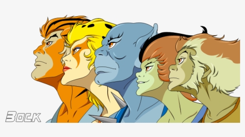 Thundercats Group Render By Mikebock Cartoon Logo, - Thundercats Group, HD Png Download, Free Download