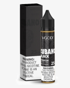 Cubano Black By Vgod Salt Nic 30ml - Cosmetics, HD Png Download, Free Download