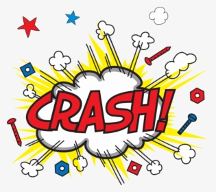 #popart #cartoon #comicbook #crash #textstickers #text - Crash Bam Boom, HD Png Download, Free Download