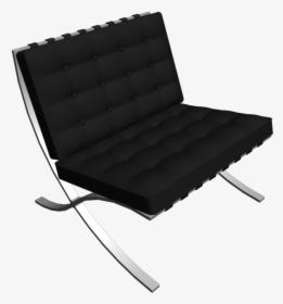 Barcelona Chair Background Png - Studio Couch, Transparent Png, Free Download
