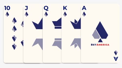 Betamerica Poker Royal Flush - Graphic Design, HD Png Download, Free Download