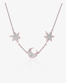 Star Moon Necklace Png, Transparent Png, Free Download