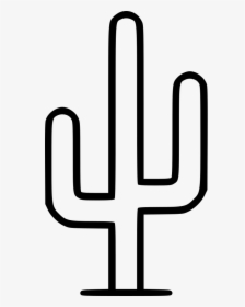 Desert Cactus - Transparent Desert Icon, HD Png Download, Free Download