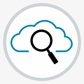 Cloud Search Icon - Data Migration, HD Png Download, Free Download