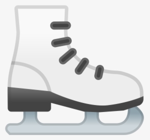 Figure Skate,ice Hockey Equipment,ice Skate,footwear,ice - Ice Skate Skating Emoji, HD Png Download, Free Download