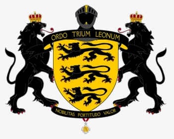 Coat Of Arms Of The Order Of The Three Lions - Logo Three Lion, HD Png Download, Free Download