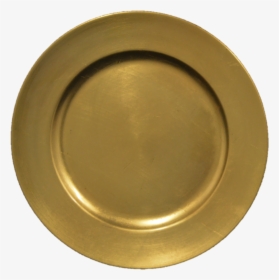 Transparent Plate Png - Gold Charger Plate Transparent, Png Download, Free Download
