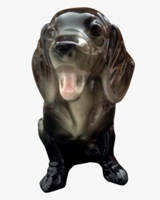 Vintage Smiling Dachshund Happy Dog Ap Pottery M - Dog Catches Something, HD Png Download, Free Download
