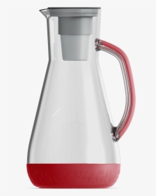 64 Oz Water Pitcher Red With Filter"  Class= - Pitcher With Little Water, HD Png Download, Free Download