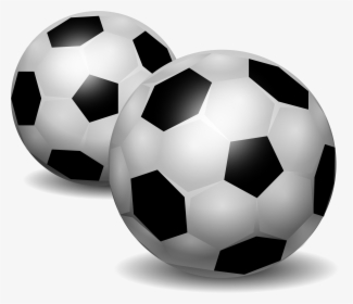 Football, Futbuolo Kamuoliai Clip Arts - 2 Balls Clipart, HD Png Download, Free Download