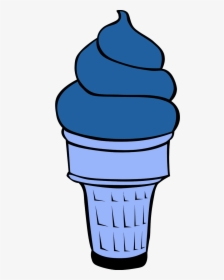 Ice Cream Cone Chocolate - Chocolate Ice Cream Clipart, HD Png Download, Free Download