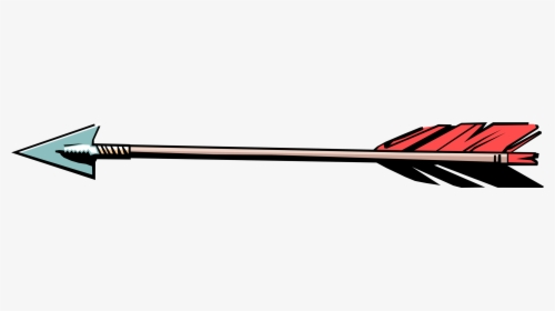 Vector Illustration Of Archery Marksmanship Feathered - Table, HD Png Download, Free Download
