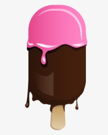 Ice Clipart Crean - Popsicle Ice Cream Clip Arts, HD Png Download, Free Download