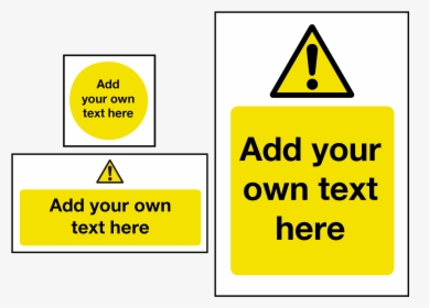Create Your Own Catering Warning Safety Sign"  Title="create - Make Your Own Warning Sign, HD Png Download, Free Download