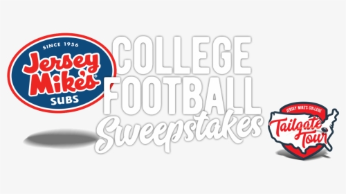 A Sub Above Cfb Tailgate Sweepstakes - Jersey Mikes Subs, HD Png Download, Free Download