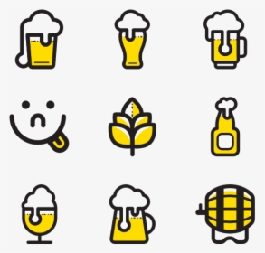Free Beer Icon Vector, HD Png Download, Free Download