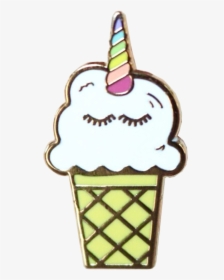 Melting Vector Icecream - Unicorn Ice Cream Png, Transparent Png, Free Download