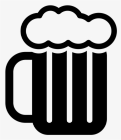 Clip Art Beer Silhouette Png - Beer Clipart Black And White, Transparent Png, Free Download