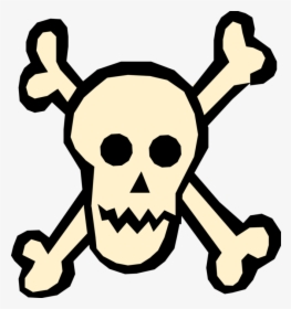 Vector Illustration Of Buccaneer Pirate Skull And Crossbones, HD Png Download, Free Download