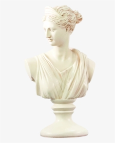 Roman Woman Statue - Roman Bust Png Woman, Transparent Png, Free Download