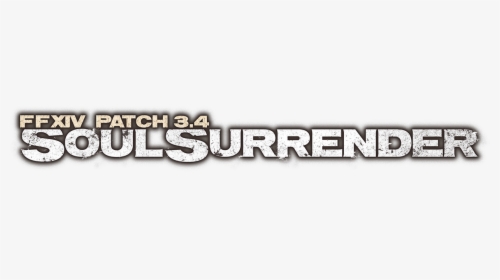 Soul Surrender - Final Fantasy Xiv Soul Surrender Logo, HD Png Download, Free Download