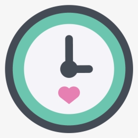 Love Time Icon - Circle, HD Png Download, Free Download