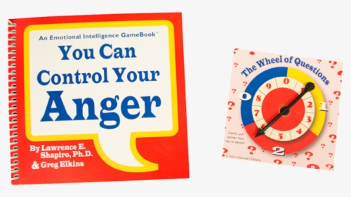 You Can Control Your Anger Spin & Learn Game Book"   - Illustration, HD Png Download, Free Download