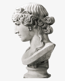 Roman Bust Of Antinous, HD Png Download, Free Download