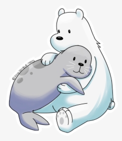 Transparent Polar Bear On Ice Clipart - Polar We Bare Bears, HD Png Download, Free Download