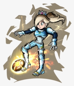 Mario Strikers Something Probably - Daisy Mario Strikers Charged, HD Png Download, Free Download