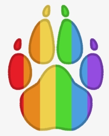 Paw Pride Lgbt - Furry Pride Transparent Background, HD Png Download, Free Download