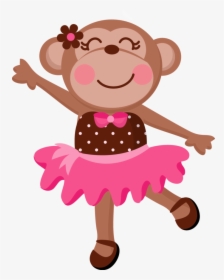 Girl Monkey Clipart, HD Png Download, Free Download