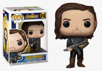 Transparent Winter Soldier Png - Funko Pop Winter Soldier Infinity War, Png Download, Free Download