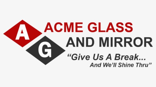 Acme Glass And Mirror Logo - Traffic Sign, HD Png Download, Free Download