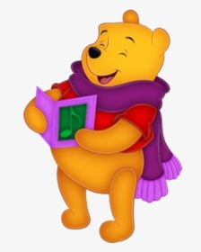 Pooh Christmas - Winnie Pooh Con Chalina, HD Png Download, Free Download