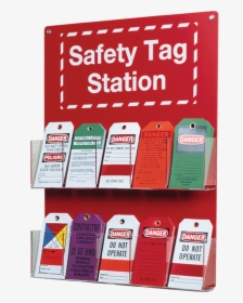 Tags Station And Accessories - Safety Tag Station, HD Png Download, Free Download
