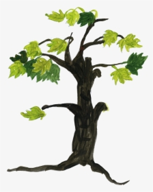 4 Tree Drawing , Png Download - Tree Drawing On Transparent Background, Png Download, Free Download