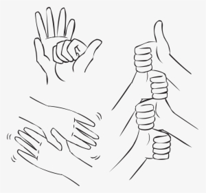 Handshake Drawing At Getdrawings - Sketch, HD Png Download, Free Download