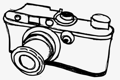 Drawing Camera Transparent Background, HD Png Download, Free Download