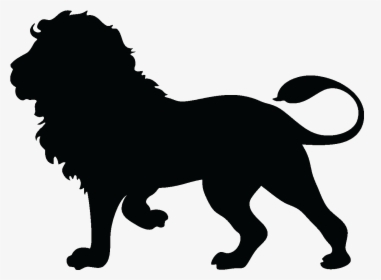 Lion Silhouette Clip Art - Lion Silhouette, HD Png Download, Free Download