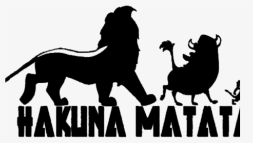 Silhouette Of Lion King , Png Download - Lion King Hakuna Matata Png, Transparent Png, Free Download