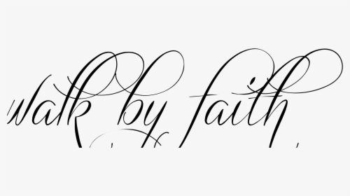 Faith Clipart Walk By Faith - Faith Transparent Background, HD Png Download, Free Download