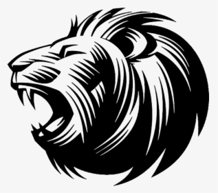 Clip Art Roaring Lion Silhouette - Lion Logo Png, Transparent Png, Free Download