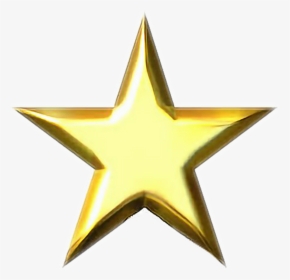 #gold #star #stargold #goldstar #shine #yellow #yellowstar - Gold Star, HD Png Download, Free Download