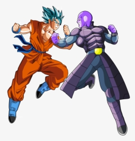 Goku Vs Hit By Naironkr Goku - Dragon Ball Hit Vs Goku, HD Png Download, Free Download