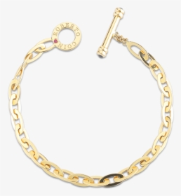 Roberto Coin Chic And Shine Petite Link Bracelet, HD Png Download, Free Download