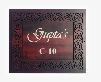 Name Plate For Home, HD Png Download, Free Download